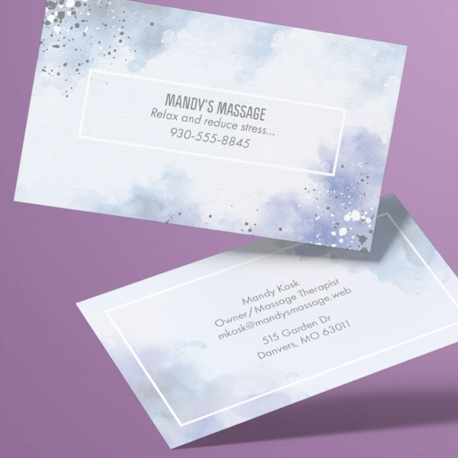 Soft Touch Business Cards